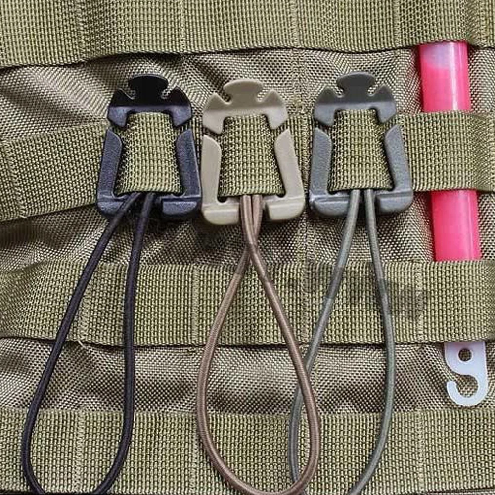 Outdoor Adventure Backpack - 1/2/5 Peças Mosquetão de Nylon para