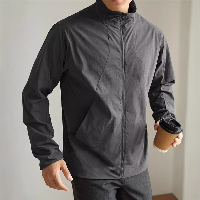 Outdoor Adventure Windbreaker - Homens aventura pronto 2025 outono caminhadas