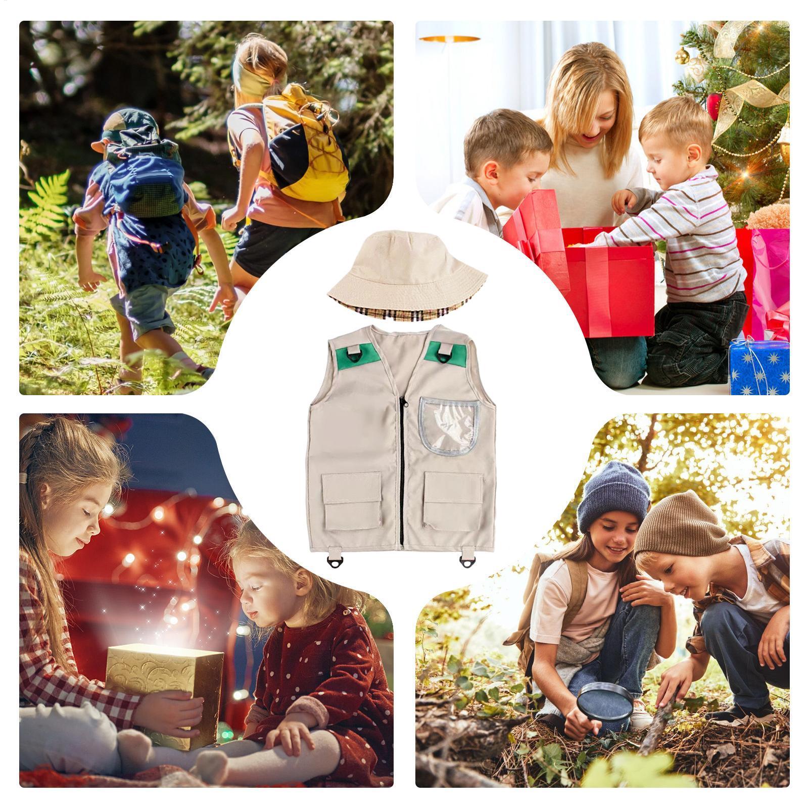 Colete e Chapéu de Explorador  - Outdoor Adventure Activities For Kids avaliação e preço