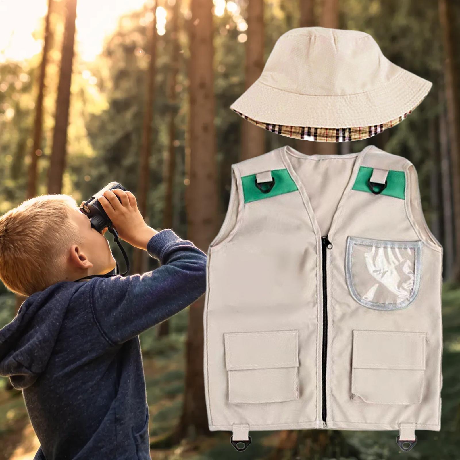 Colete e Chapéu de Explorador  - Outdoor Adventure Activities For Kids avaliação e preço