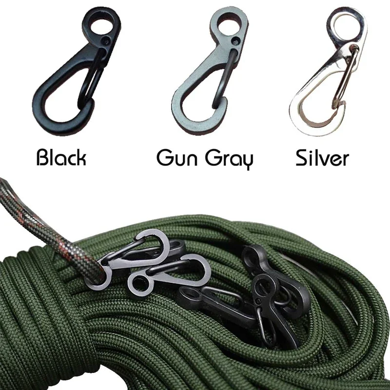 10 Peças/lote Mini Mosquetões  - Outdoor Adventure Backpack avaliação e preço