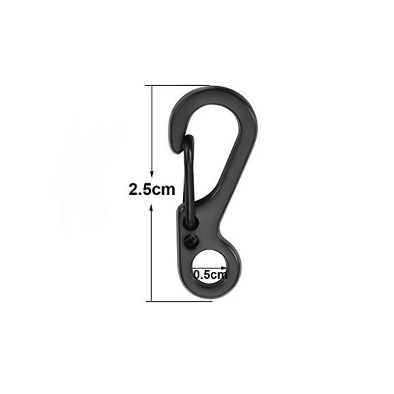 10 pçs/lote mini mosquetão par - Outdoor Adventure Backpack avaliação e preço