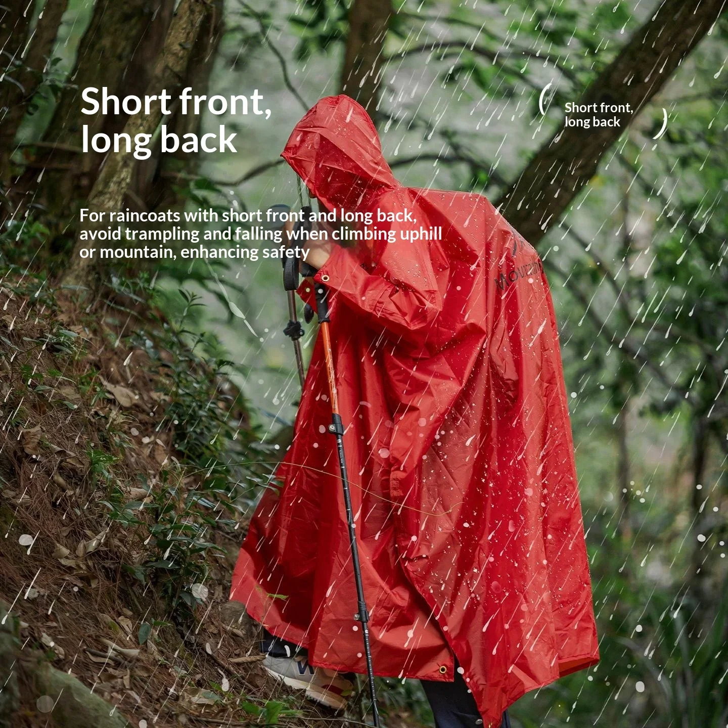 Capa de Chuva 3 em 1 Mountainh - Outdoor Adventure Windbreaker avaliação e preço