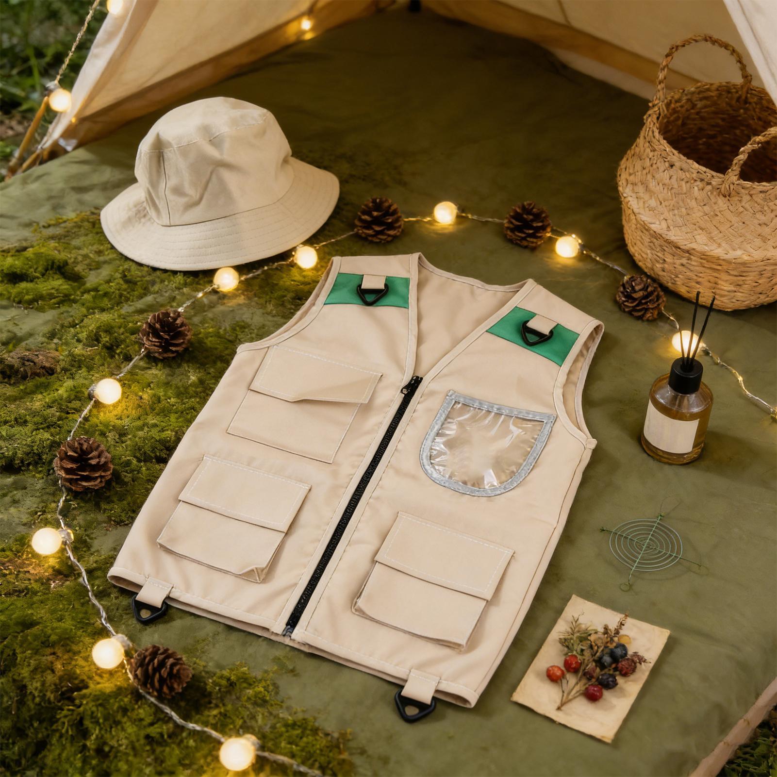 Colete e Chapéu de Fantasia In - Outdoor Adventure Activities For Kids avaliação e preço