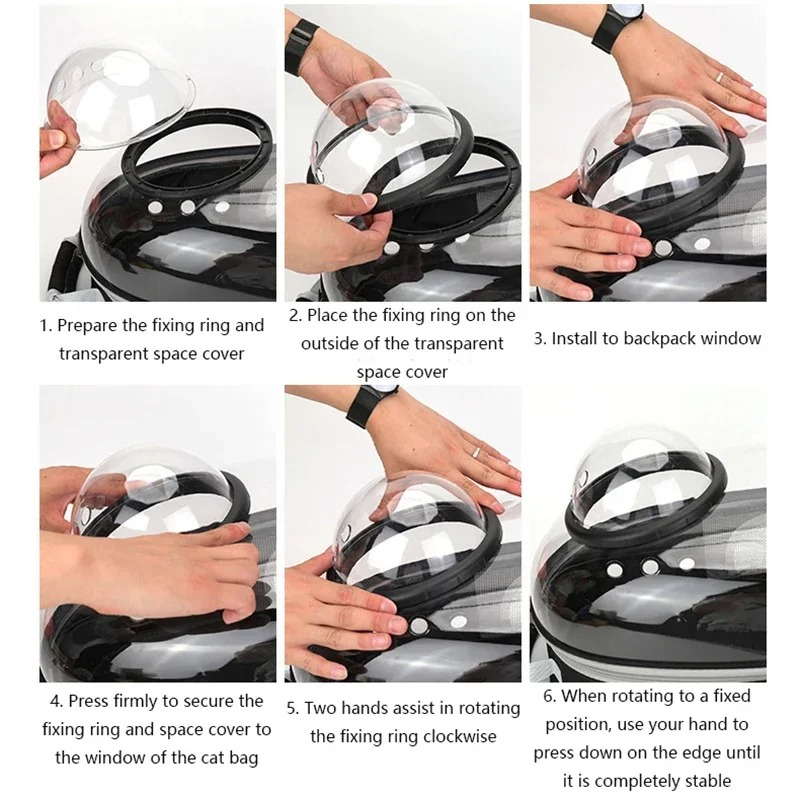 Mochila Transparente para Tran - Outdoor Adventure Backpack avaliação e preço