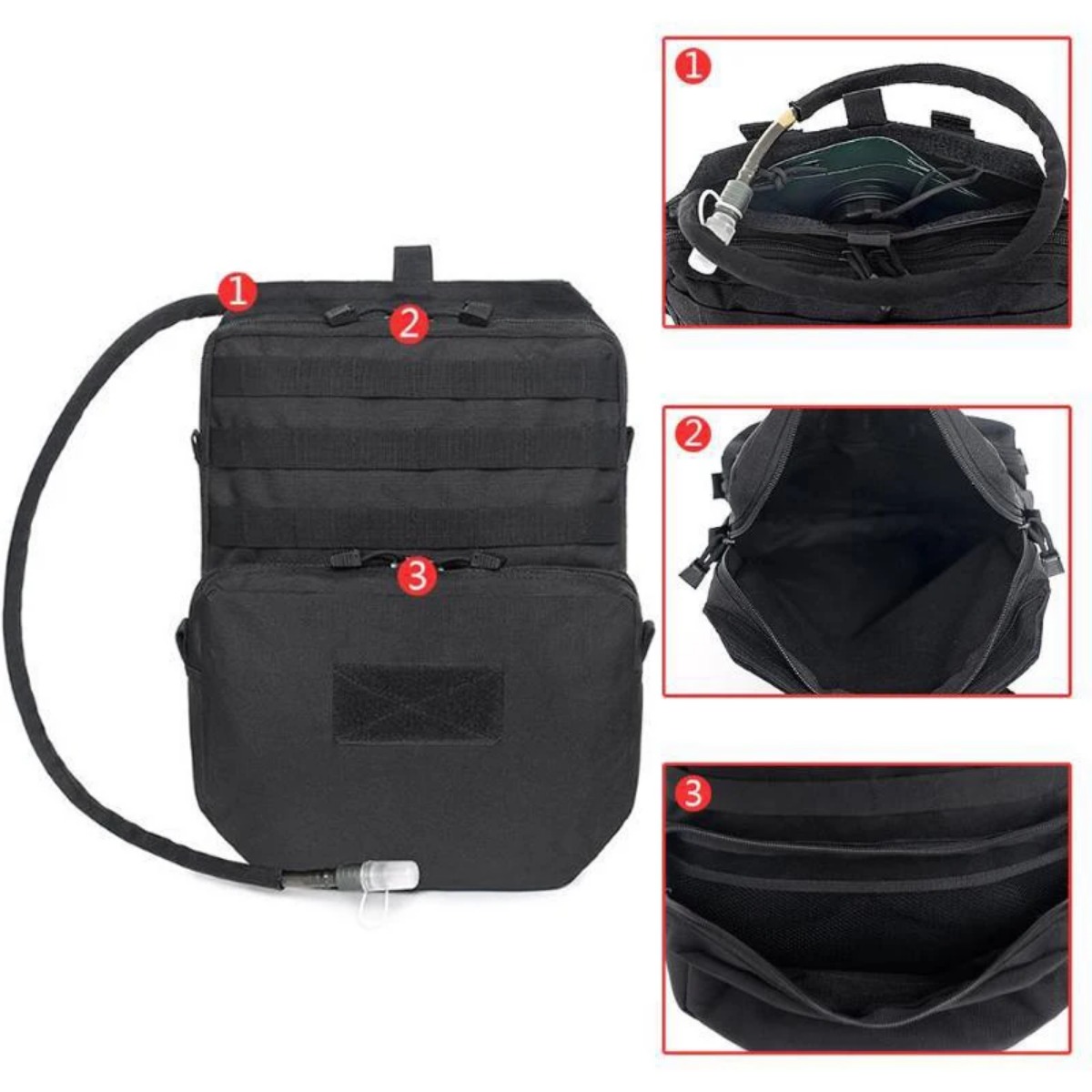 Outdoor Molle Nylon Bag, Campi - Outdoor Adventure Backpack avaliação e preço