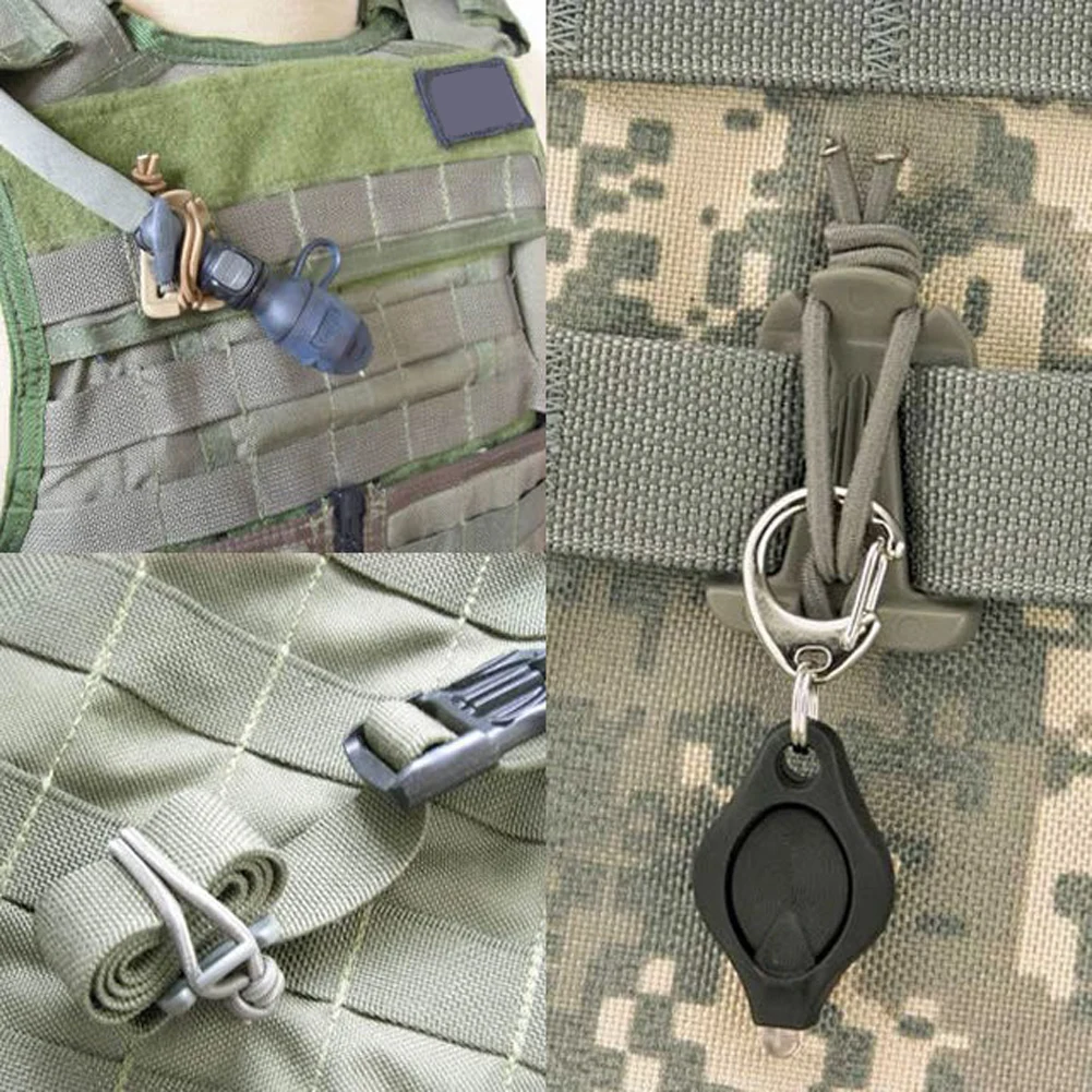2 Peças Mosquetão de Nylon par - Outdoor Adventure Backpack avaliação e preço