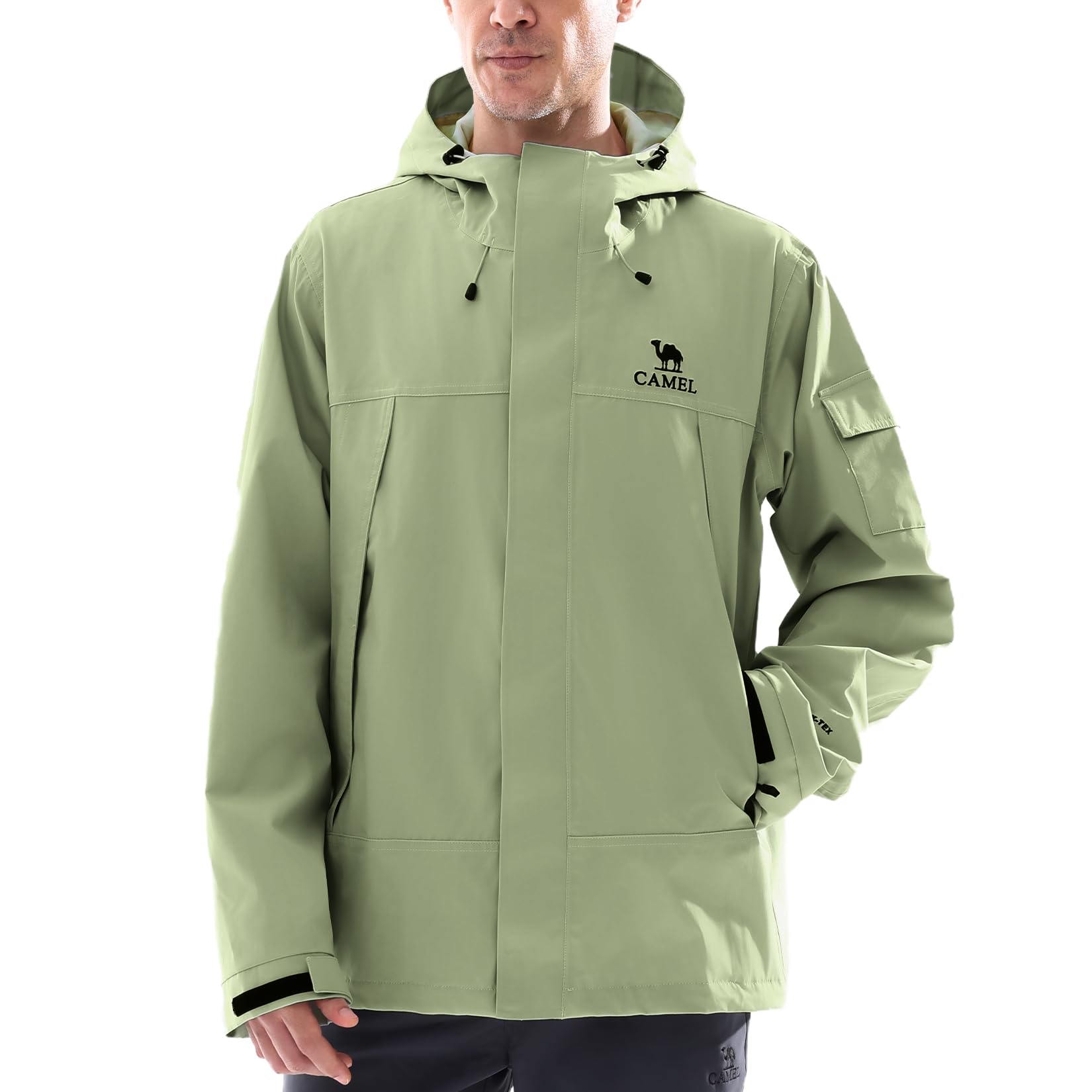 Jaquetas de chuva masculinas G - Outdoor Adventure Windbreaker avaliação e preço