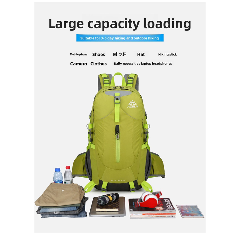 Mochila de Hiking AZELA 36-55L - Outdoor Adventure Backpack avaliação e preço